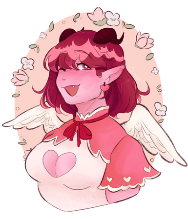 Character belongs to CamimiBamimi